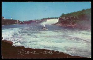 American Falls and Maid of the Mist - Niagara Falls