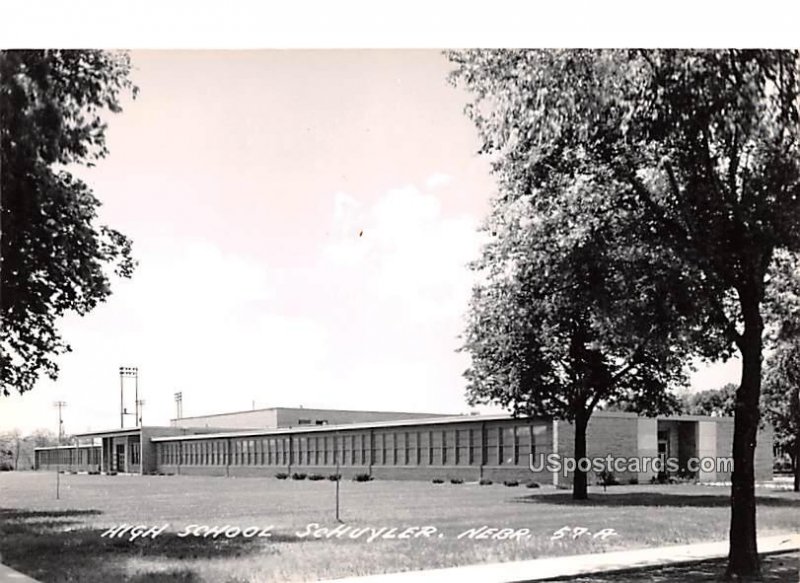 High School in Schuyler, Nebraska