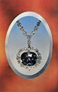 The Hope Diamond Smithsonian Institution Exhibited in Museum of Natural Histo...