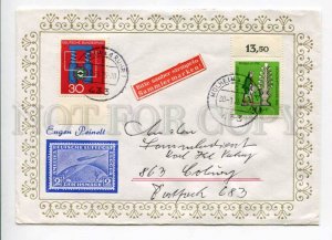 421821 GERMANY 1975 year Mulheim philatelic ADVERTISING real posted COVER