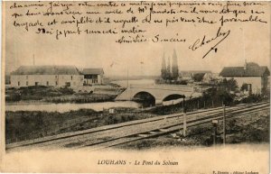 CPA Louhans Le Pont du Solnan FRANCE (952915)