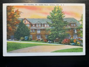 Vintage Postcard 1930-1945 Squirrel Inn Haines Falls Catskill Mountains.N.Y.