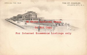 NJ, Atlantic City, New Jersey, Saint Charles Hotel, Exterior View