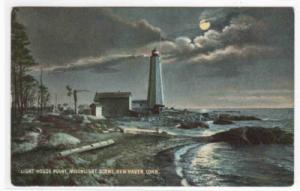 Lighthouse Point New Haven Connecticut 1910 postcard