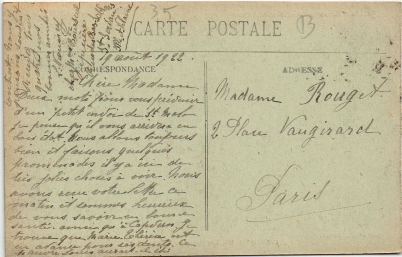 CPA Cancale Les Parcs aux Huitres (1236397)