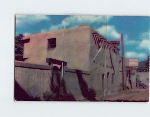 Postcard Oldest House In The U. S. A., Santa Fe, New Mexico