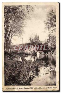 Postcard The Old Bastion Old Nemours XVI century and the entrance of Small Pits