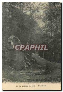 Old Postcard La Sainte Baume oratory