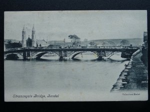 Cumbria KENDAL Stramongate Bridge c1902 UB Postcard by Valentine