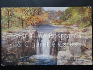 c1932 Waterfall, Jesmond Dene, Newcastle-on-Tyne