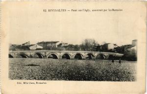 CPA Rivesaltes - Pont sur l'Agly construit par les Romains (451499)