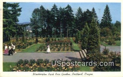 Washington Park Rose Garden - Portland, Oregon