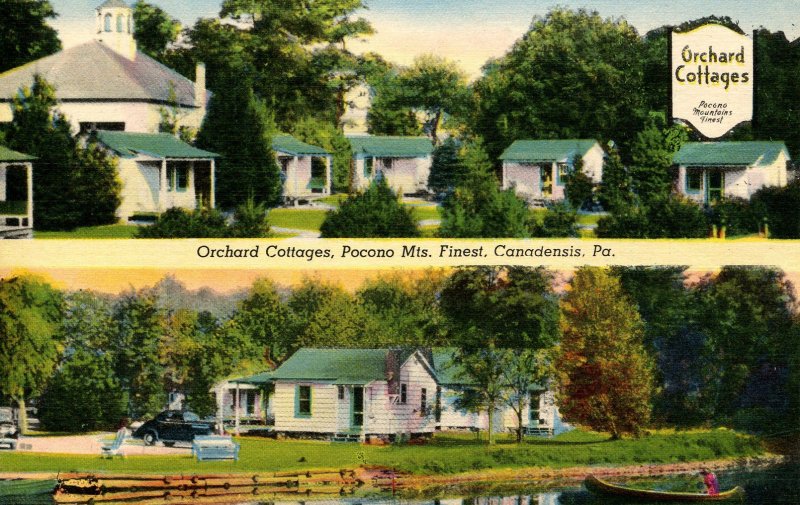 PA - Canadensis. Orchard Cottages in the Poconos