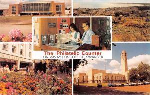 B100781 the philatelic counter kingsway post office swansea   wales