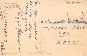 BF34033 sweden flicka med naverlur  types  front/back scan