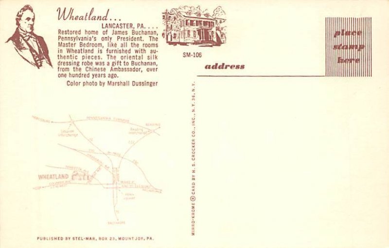 Restored Home of James Buchanan Lancaster, Pennsylvania 