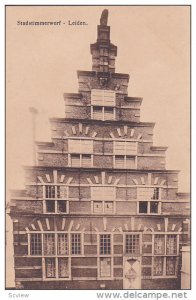 Stadstimmerwerf, Leiden (South Holland), Netherlands, 1900-1910s