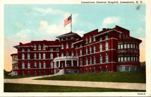 New York Jamestown General Hospital Curteich