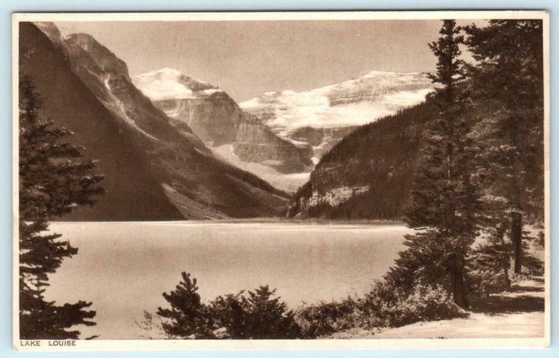 3 Postcards LAKE LOUISE, Canada ~ Mt. Lefroy, the Mitre, Beehive & Bridal Falls