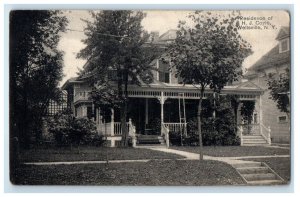 c1910's Residence Of H. J. Coyle House Wellsville New York NY Antique Postcard 