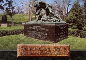 VA - Fredericksburg. Confederate Sgt. Richard Kirkland Memorial