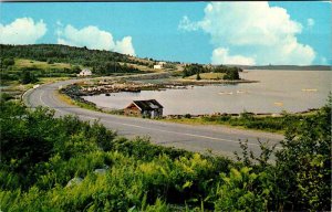 Postcard HIGHWAY SCENE Halifax Nova Scotia NS AK1977