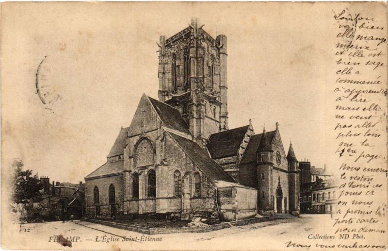 CPA FÉCAMP-L'Église St-ÉTIENNE (347675)