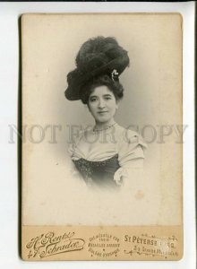 3158959 BARETTI Italian OPERA Star SINGER vintage CABINET PHOTO