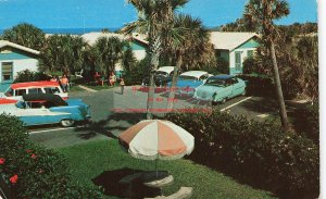 FL, Daytona Beach, Florida, Just Lazy Cottages, 50s Cars, Hannau Pub No 20583
