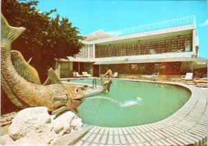 Delmas Port-au-Prince, Haiti MAGIC BUD INN Hotel & Pool 4X6 Advertising Postcard