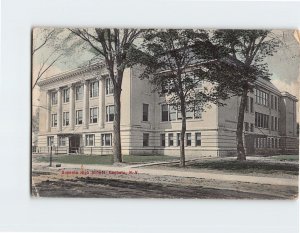 Postcard Oneonta High School, Oneonta, New York