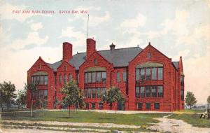 GREEN BAY, WI Wisconsin      EAST SIDE HIGH SCHOOL        c1910's Postcard