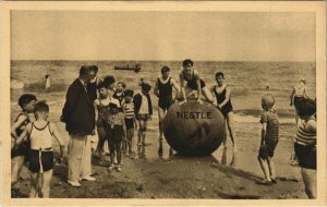 CPA RIVA-BELLA - Les enfants et le ballon Nestlé (140959)