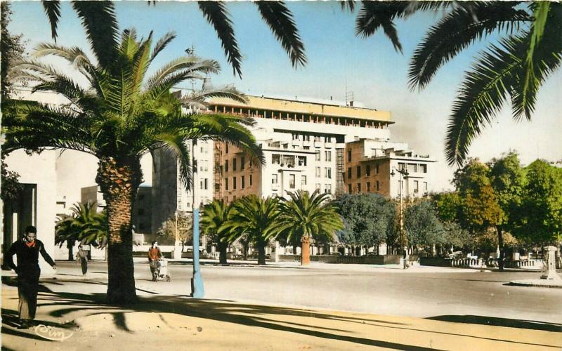 Morocco Maroc Fes Fez Lyautey Square Urbaine Building