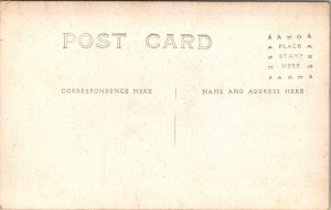 RPPC Four Men Playing Poker Vintage Postcard O80