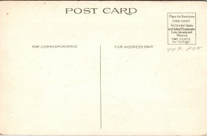 Postcard Public Library, Washington & Broad Streets in Newark, New Jersey