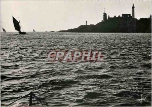 Modern Postcard Pointe St Mathieu Finistere The road of perspective Pointe Is...