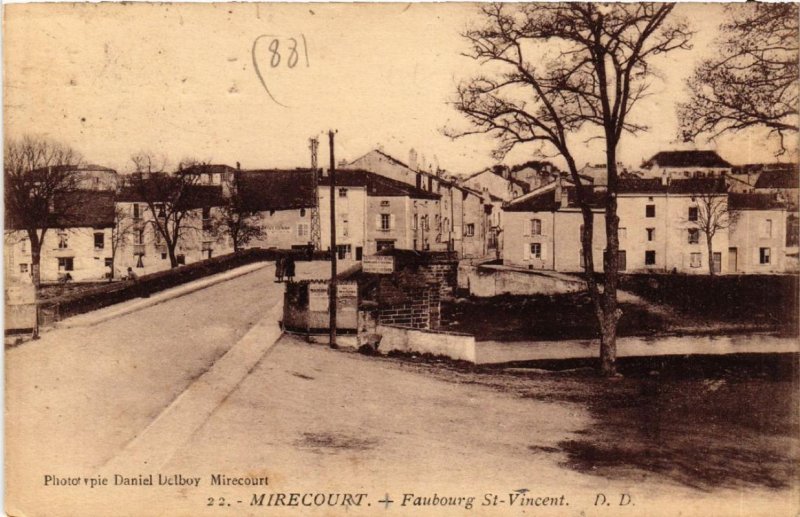 CPA MIRECOURT Faubourg St-Vincent. (398448)