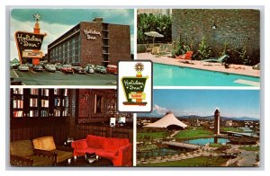 Holiday Inn Motel Multiview Spokane Washington WA UNP Chrome Postcard K18