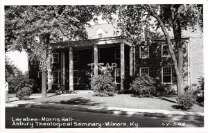 C39/ Wilmore Kentucky Ky RPPC Postcard c1950 Asbury Theological Seminary Hall 2