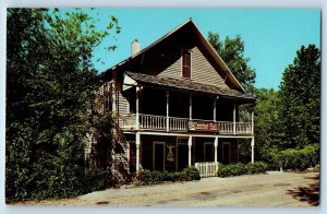 Eureka Springs Arkansas Postcard Hatchet Hall Little Switzerland America c1960's