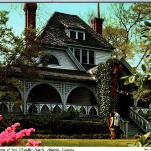 c1970s Atlanta, GA Wren's Nest Home Joel Chandler Harris VIctorian House 4x6 M10