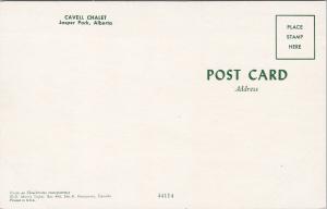 Cavell Chalet Jasper Park Alberta AB UNUSED Vintage Postcard D98