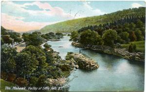 The Mohawk River Valley near Little Falls NY, New York - pm 1910 - DB