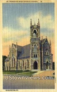St. Francis De Sales Catholic Church - Bennington, Vermont