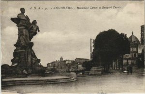 CPA Angouleme- Monument Carnot et Rempart Desaix FRANCE (1073571)