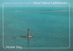 Alabama Mobile Bay Sand Island Lighthouse