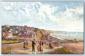 Dorset England Postcard View of Pier Approach Bournemouth c1910 Unposted