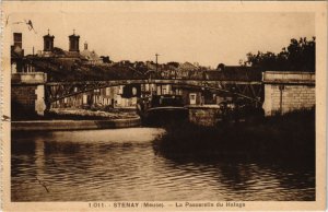 CPA Stenay - La passerelle du halage (118525)