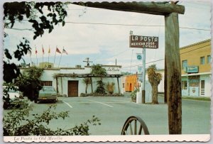 La Posta Restaurant Mesilla NM New Mexico nr Las Cruces Continental Postcard C10